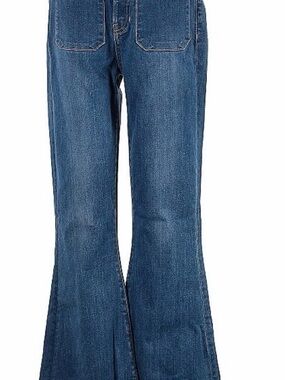 Women’s Blue Flare Jeans - Classic Indigo